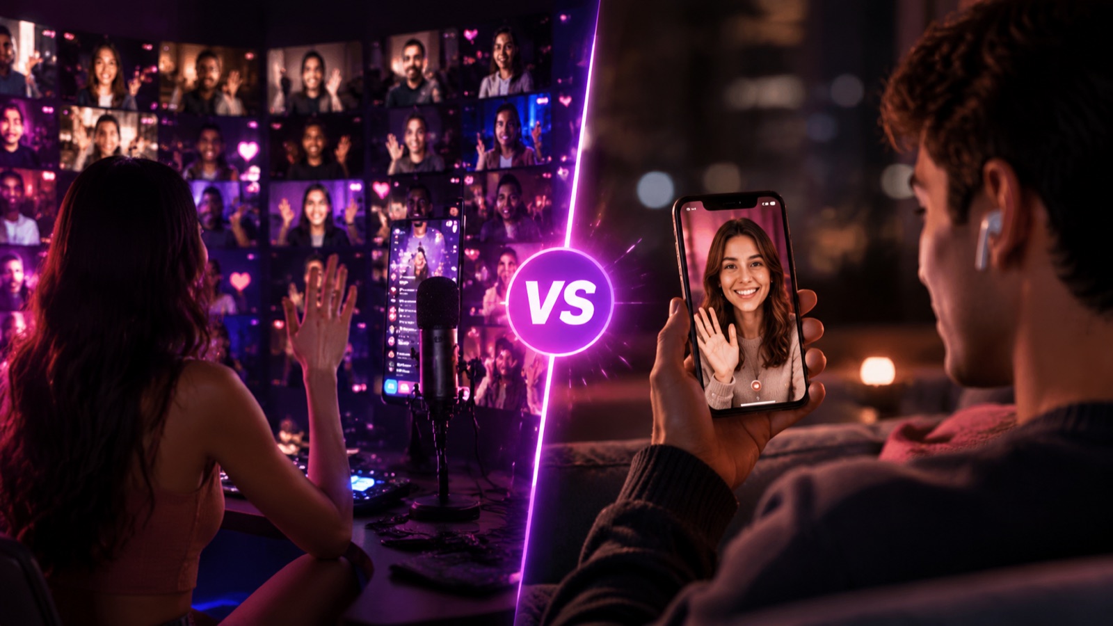 Group Cam Rooms vs 1v1 Video Chat: Which Is Right for You?